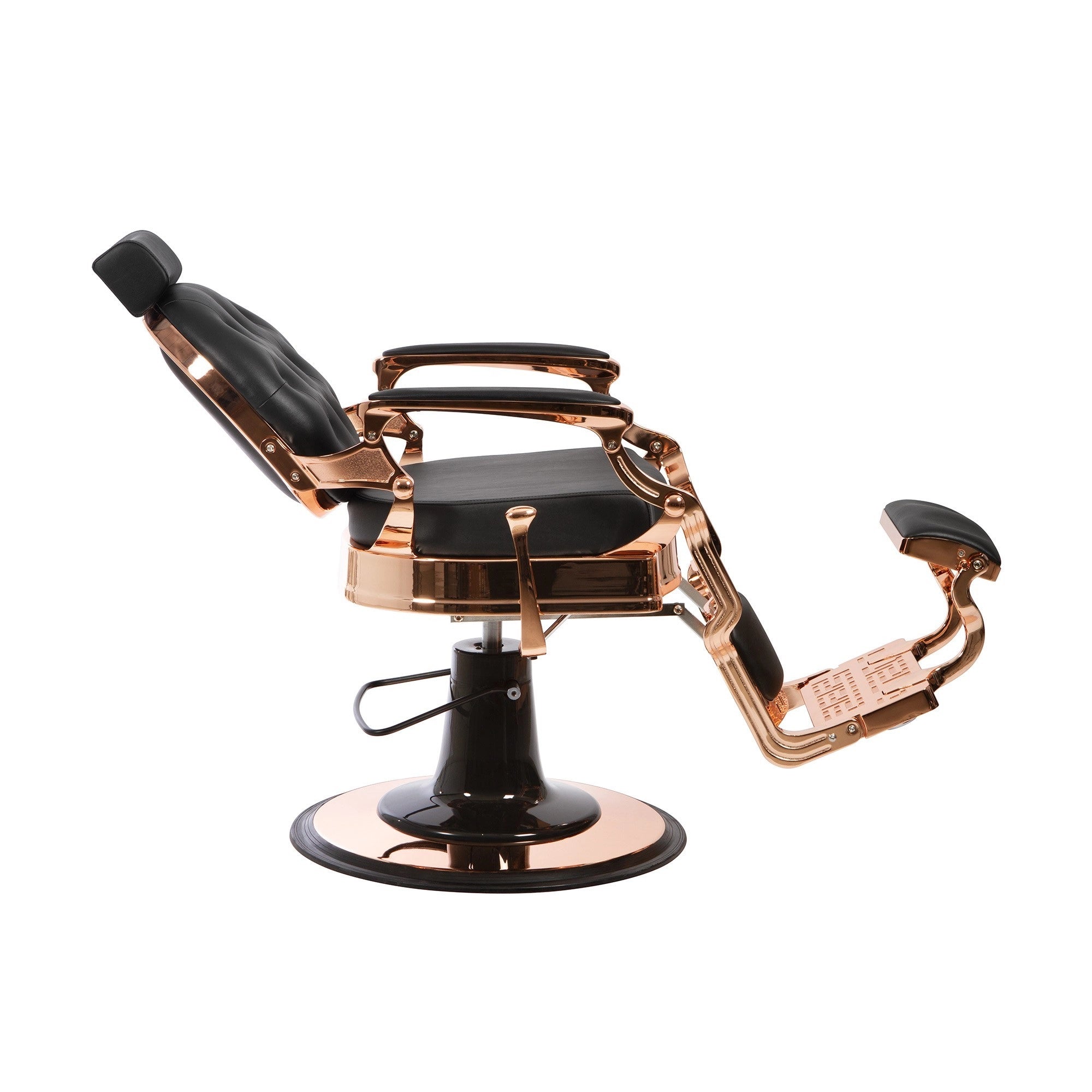 Fauteuil barbier ›WEABUZ BLACK PINK‹ Swisshairdesign