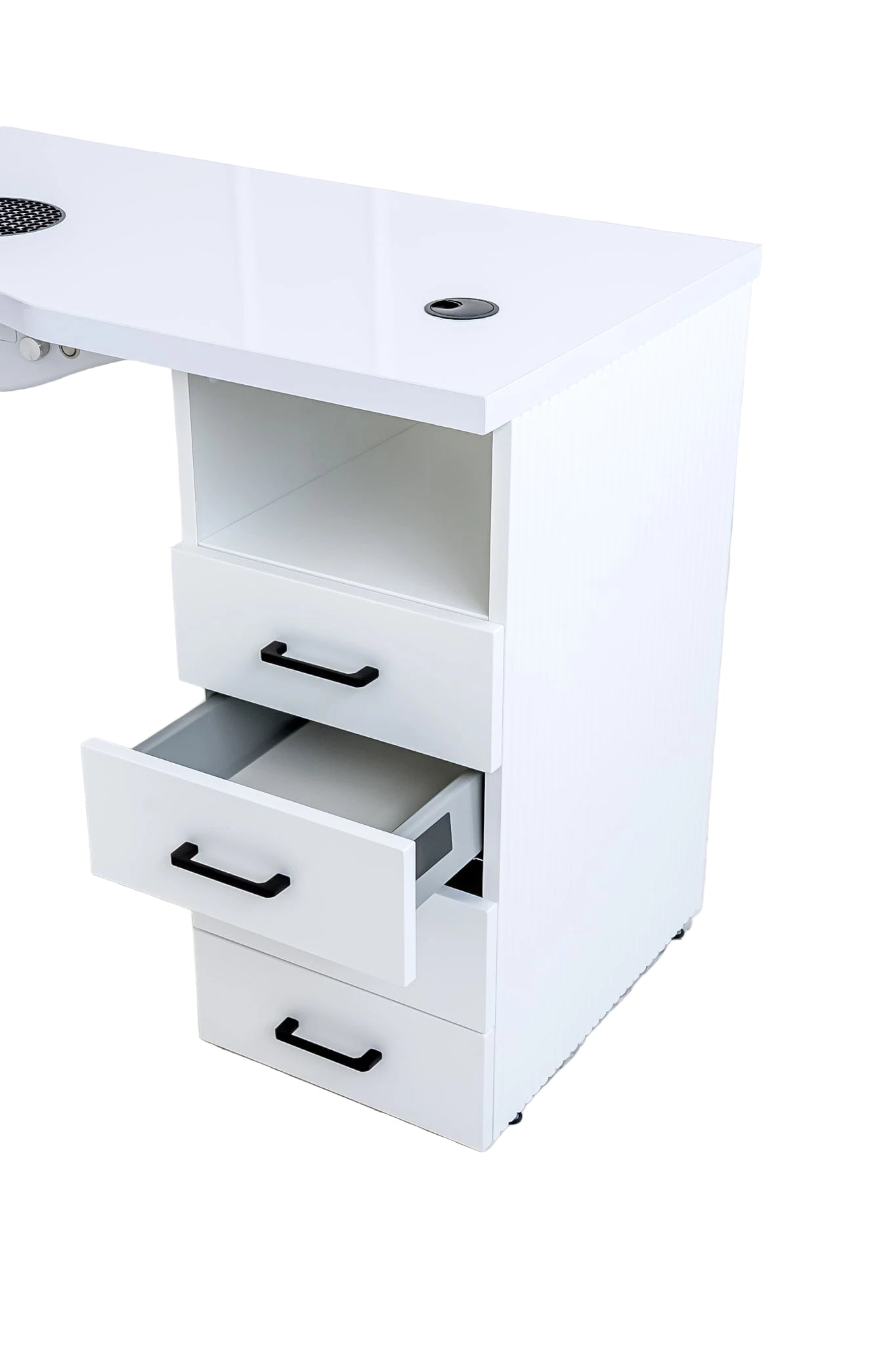 Table de manucure ›ANAPRI BLACK‹ Swisshairdesign
