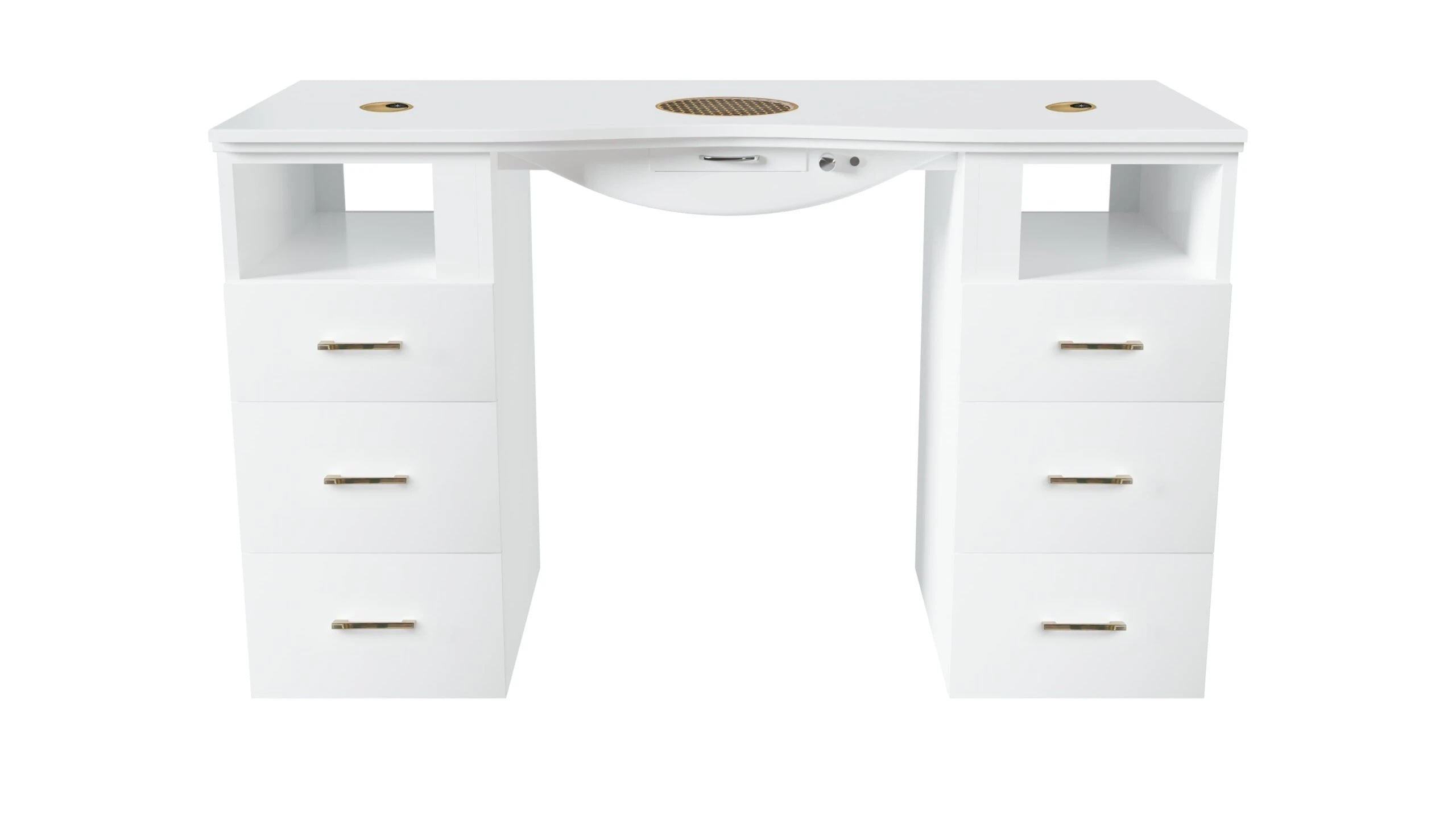 Table de manucure ›ANAPRE GOLD‹ Swisshairdesign