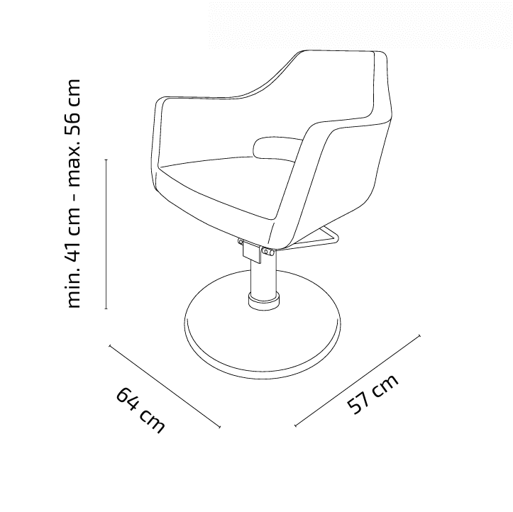 Fauteuil ›MILMIS‹ Swisshairdesign