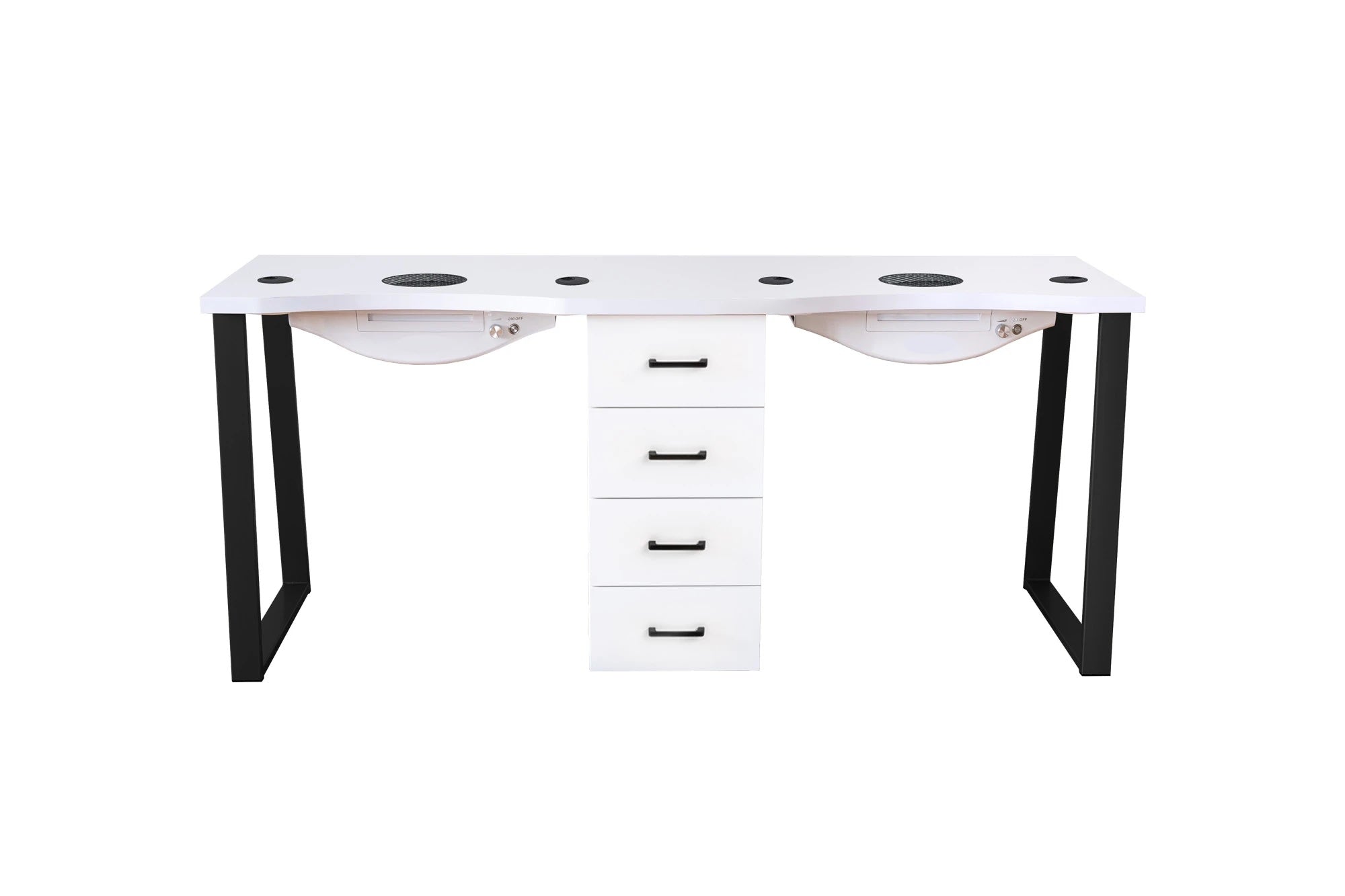 Table de manucure ›ANADUO BLACK‹ Swisshairdesign