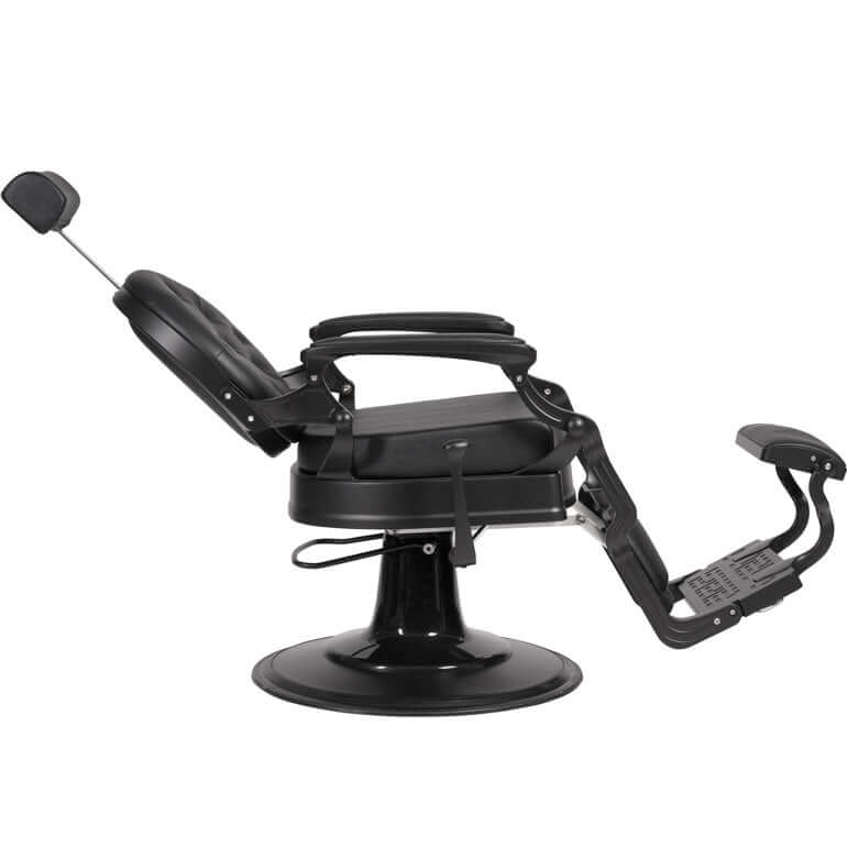 Fauteuil Barbier ›WEABUZ ALL BLACK ‹ Swisshairdesign