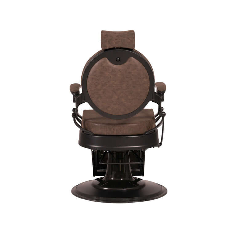 Fauteuil Barbier ›WEABUZ BLACK OLD BROWN‹ Swisshairdesign