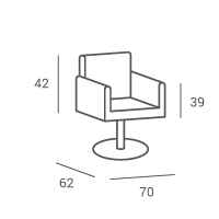 Fauteuil ›ALYOBS‹ Swisshairdesign