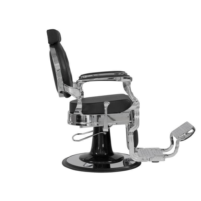 Fauteuil Barbier ›WEABUZ BLACK SILVER‹ Swisshairdesign