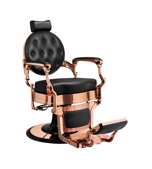 Fauteuil barbier >BUZZ BLACK - PINK EDITION<