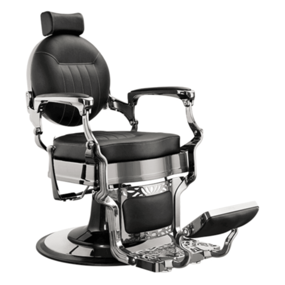Fauteuil barbier >CAESAR MERCURY< Swisshairdesign