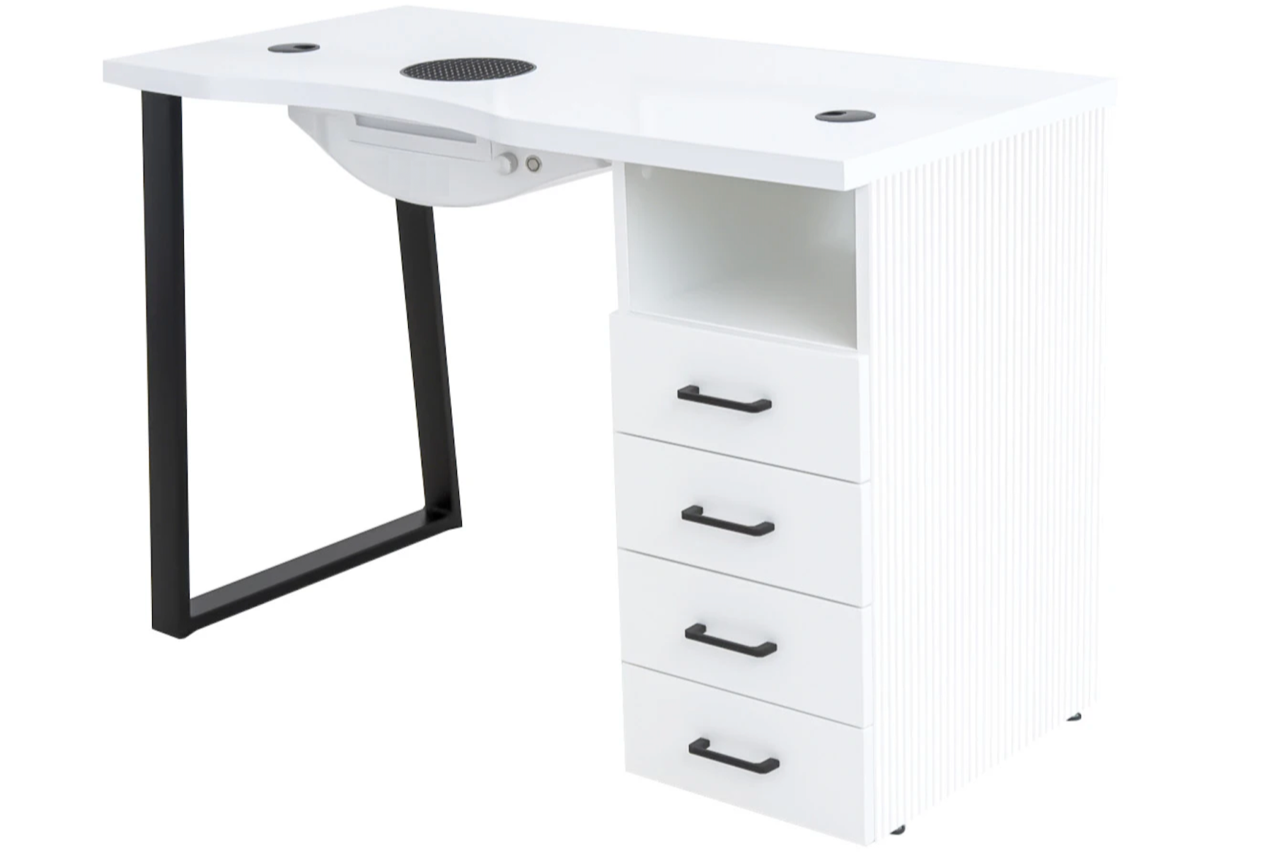 Table de manucure ›ANAPRI BLACK‹ Swisshairdesign