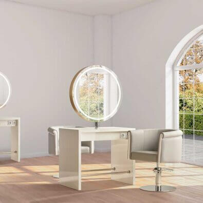 Coiffeuse îlot ›ALYPOL 2‹ Swisshairdesign