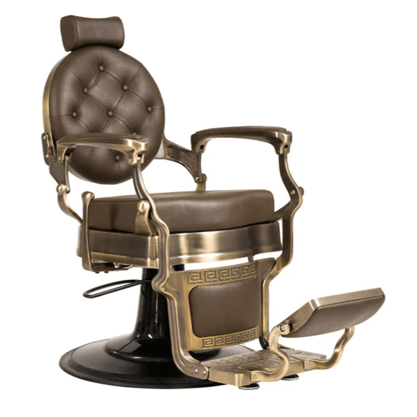 Fauteuil barbier >BUZZ BRONZE EDITION< Swisshairdesign